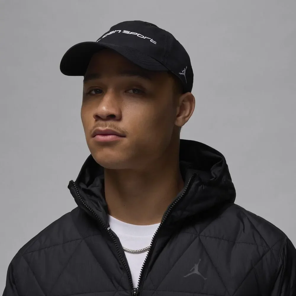 Jordan Club Unstructured Adjustable Hat M/L Black/White